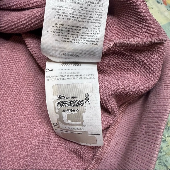 Valentino Blush VLTN Logo Sweatshirt size small - Picture 11 of 14